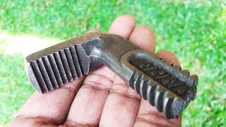 HOMEMADE TOOLS IDEA WITH broken pipe wrench [upl. by Artcele466]