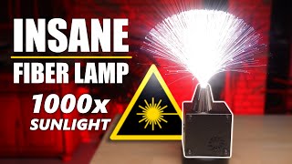 Upgrading Fiber Optic Lamps to LASER Brightness [upl. by Harifaz]