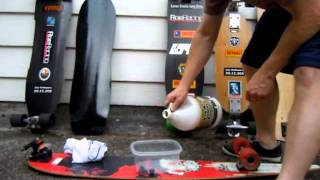 How to clean dead skateboard bearings  The Simple Green Shake  pavedwaveorg [upl. by Yablon]