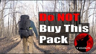 Dont Buy This Backpack  AmazonBasics Hiking Backpack [upl. by Itsirc]