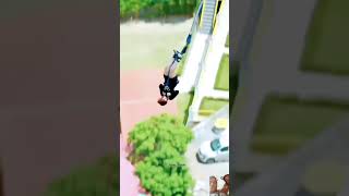 Jumping video zipline adventure bungejumping bunge short feed satisfying trending short video [upl. by Edbert]