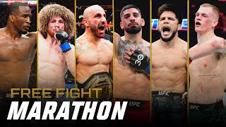 UFC 298 Free Fight Marathon [upl. by Hagan]