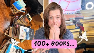 Whats On My Physical TBR Over 100 Books [upl. by Eseuqram]