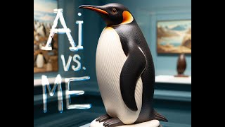 AI designed I made Penguin in clay Tutorial How to make a penguin [upl. by Tiler360]