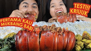 TEST KRIUUK‼️ MUKBANG KULIT BABI BARENG SUAMI [upl. by Nerwal]