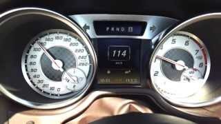 Mercedes SL 500 V8 Biturbo 0100 0140 Beschleunigung Sound [upl. by Schnurr868]