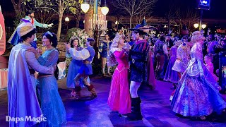 Sweethearts Nite Cavalcade and Royal Ball  2024 Sweethearts Nite at Disneyland 4K [upl. by Gwenneth]