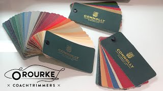 ORourke Coachtrimmers Visit Connolly Leather [upl. by Nomled]