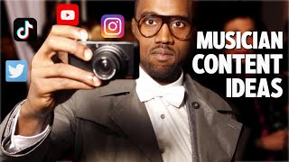 Musicians NEED to Post These Content Ideas to Grow on Social Media [upl. by Tychonn707]