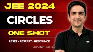 Circles One Shot  JEE Main 2024  RRR [upl. by Allrud]