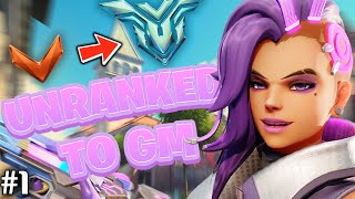 SOMBRA Unranked to GM  Part 1  Overwatch 2 [upl. by Tymothy364]