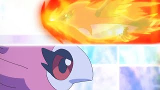 Pokemon Fletchinder vs Spritzee [upl. by Ahsehyt146]