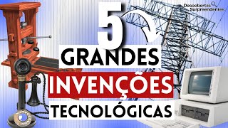 Descubra 5 Grandes Invenções Tecnológicas que Mudaram o Mundo Da Imprensa à Internet [upl. by Drake]