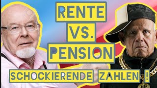 Der Unterschied zwischen Rente und Pension Das ist unglaublich 😡🤬😡 [upl. by Noellyn]