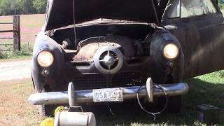 1950 Studebaker Champion Runs And Drives After 40 Years In The Shed [upl. by Katonah]