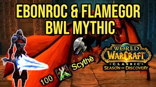 Rank 1 Ebonroc amp Flamegor BWL Mythic 100 parse Rogue POV SOD Phase 5 Blasting Thunderfury Sabreslash [upl. by Rosner562]