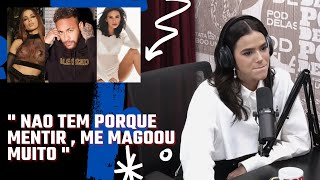 BRUNA MARQUEZINE FALA SOBRE NEYMAR E ANITTA [upl. by Anotyal620]