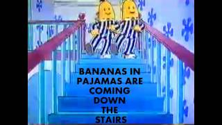 BANANAS IN PAJAMAS THEME amp LYRICS [upl. by Nyrac321]