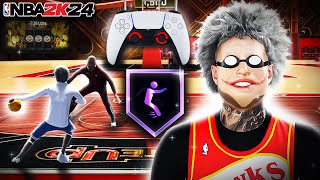 NBA2K24 DRIBBLE TUTORIAL FOR BEGINNERS SPEED BOOST WITH ANY DRIBBLE STYLE  SECRET MOVES 😱 [upl. by Ummersen]