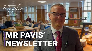 Mr Pavis Video Newsletter Friday 6th September [upl. by Midge]