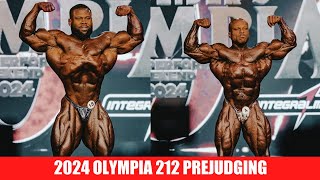 2024 Mr Olympia 212 Prejudging Keone 2x Champ [upl. by Alekat]