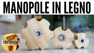 MANOPOLE in legno per Jig e Dime  FAI DA TE  Progressi in LAB 10 [upl. by Retsila]