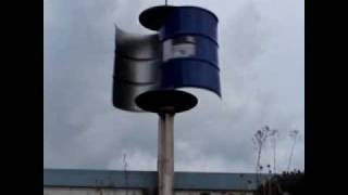 Savonius Windrad  Wildpoldsried  Wind turbine 2 [upl. by Hurty205]