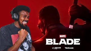 Marvel’s Blade  Announcement Trailer LIVE REACTION [upl. by Neras]