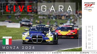 LIVE  Gara  Monza  Fanatec GT Europe 2024 Italiano [upl. by Canning37]