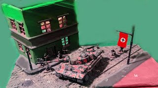 Rhineland 1945WWII Diorama [upl. by Kielty658]