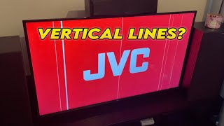 JVC TV with Vertical Lines Fix it now [upl. by Notla433]