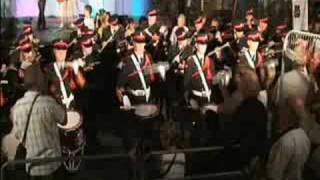 Kellswater Flute Band in Casemates Square Gibraltar [upl. by Anatak912]