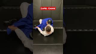 Lapel Choke From Closed Guard  Grappling Smarty BJJ Training [upl. by Idell]