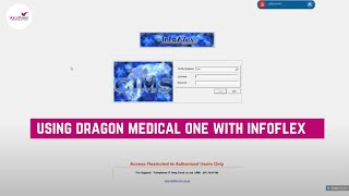 Using Dragon Medical One with InfoFlex Patient Record System 🧑🏻‍⚕️  Demo Video [upl. by Kcirrad]