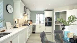 Barratt Homes  The Spries Chesterfield  The Alfreton 4 bed Show Home [upl. by Neehs217]