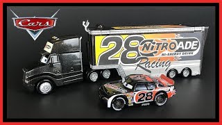 Custom Nitroade Hauler  Disney Cars  Aiken Axler Hauler [upl. by Aalst]