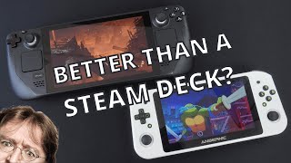 Better than a Steam Deck Anbernic Win 600 review  Steam OS and Windows gaming handheld [upl. by Ettenrahs676]