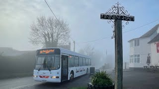 DCT T125OAH WrightVolvo on a positioning journey for a school service from Finningham [upl. by Noda]