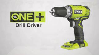 Ryobi ONE 18V Drill Driver Introduction video [upl. by Snebur438]