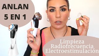 ANLAN 5 en 1  ¿Cómo lo uso ¿funciona Radiofrecuencia y Electroestilumacion [upl. by Zehe933]