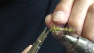 Fly Tying Instructions Doug Uyematsu Ties Purple Veil Damselfly Nymph [upl. by Ravi]