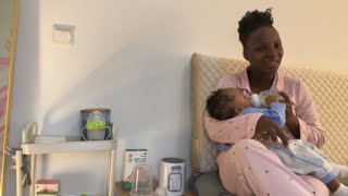 A Day In Life Of A 4Months Baby With GROWNSYGROWNSYbabybottlewarmerbabynasalaspiratorbabyhacks [upl. by Rosy]