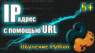 IP Адрес с Помощью URL Адреса на Python Легко и Быстро Библиотека quotsocketquot [upl. by Cleopatre]