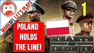 Hearts of Iron IV Poland Historical Playthrough  part 1 [upl. by Oregolac]