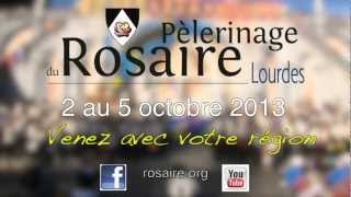 Rosaire 2013  grandir dans la foi à Lourdes [upl. by Nalahs]