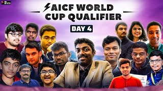 AICF World Cup Qualifiers Day 4  Live commentary by Sagar Shah [upl. by Salamanca808]