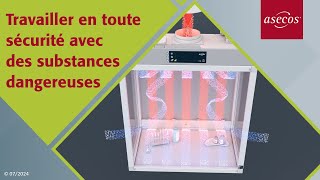 Travailler en toute sécurité avec un poste de travail pour matières dangereuses  asecos [upl. by Levine]