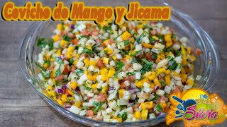 Ceviche de Mango y Jicama  ElSazóndeSilvia [upl. by Nelrah]