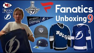 Fanatics Unboxing NFL MLB NHL v9 [upl. by Glendon975]