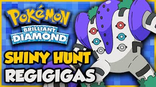 Shiny Hunting Regigigas 1400  Pokemon Brilliant Diamond and Shining Pearl  LIVE [upl. by Gerry]